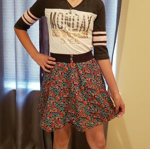 Summer skirt and blouse